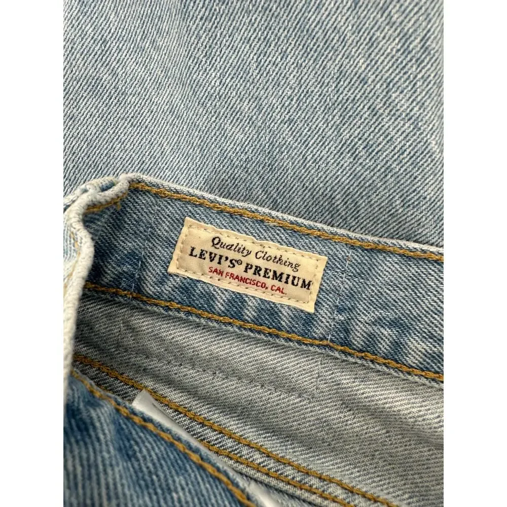 Levi’s 501 ORIGINAL CROPPED WOMEN'S JEANS - Picture 10 of 13